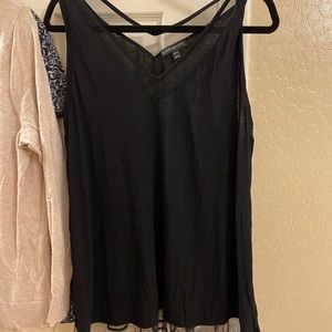 Gorgeous and fun to wear black top